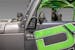 DV8 Offroad D-JP-190050-B Jeep JK Tubular Mirrors